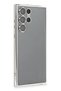 Ilkeshop New Galaxy S22 Ultra Case with Lens Silicone (175524) - Silver