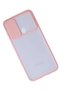 Ilkeshop New Galaxy A11 Case Palm Frosted Camera Sliding Silicone (192546) - Pink - 3