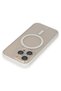Ilkeshop New iPhone 14 Pro Case Grand Magneticsafe Cover (221401) - White - 4