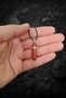 Red Jasper Natural Stone Pendant Precious Stone Pendant Nail Cut Pendant Natural Original Stone Pendant