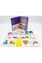 Educational Intelligence Cards Set of 5 - Numbers, Colors, Shapes, Contrasting Concepts - Bilingual (Tr/En) Preschool Flashcard - 3