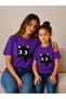 Mother Child Oversize T-Shirt Combination Twin T-Shirt 100% Cotton Comfortable Fit (Sold as a Single Item)
