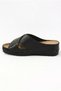 Women's Black Wedge Heel Slipper Daily Slipper Comfortable Lightweight Stylish Young Mother Slipper - 5