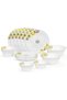20 Pcs Opal ware Dinnerware set Dinner, Dessert Plates and Bowls Dishwasher & Microwave safe, Scratch Resistant use for kitchen restaurant