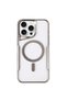 Ilkeshop New iPhone 14 Pro Case Boyi Magsafe Silicone Cover (144955) - Silver