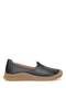 26By260.700C Women's Genuine Leather Casual Shoes Black - 2
