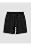 Elastic Waist Muslin Women's Shorts - 3