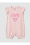 Lcw Baby Pink Printed Baby Girl Jumpsuit 2-Pack - 2