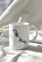 330ml Printed White Ceramic Mug Cup with Love and Affection Theme - 3