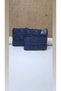 Package Contents: 2 Pieces of Hand-Knitted Raffia Rope Pillows in Navy Blue Color.