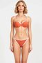 Women's Bikini Set Balconette Covered Underwire Normal Waist Brazilian Cut Knitted Fabric Sleeveless Plain Pattern - 4