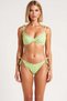 Women's Bikini Set Balconette Covered Regular Waist Textured Ruffle Plaid Patterned Slip Bottom Summer Beach - 4