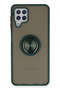 Zengemtx Galaxy A22 Case Montreal Silicone Cover with Ring (135348) - Green