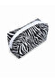 Women's Makeup Bag - Zebra Patterned - 2
