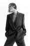 Double-breasted wool blazer