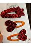 Premium Sparkling Collection - Set of 3 Luxury Glittery Figured Buckles - 3