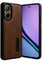 Gldisptm Realme 12 Lite Case Sara Leather Case with Business Card Holder (00929) - Tan