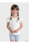Lcw Kids Ecru Floral Patterned Girls' Set - 2