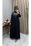 Women's New Season Zigzag Leather Detailed Stoned Dress - 2