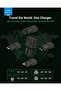 BTC-48 30W GaN Universal Travel Adapter with 2 USB-C Ports, PD Fast Charging, Worldwide Plug for 200+ Countries - Black - 3