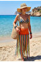 Long Tassel Pareo Skirt - 3