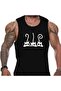 Men's oversized crew neck sleeveless t-shirt - longline