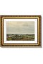 Premium Nursery Duck Painting Canvas Wall Art Gold Frame 30x40 cm