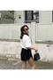 Women's Elastic Waist, Side Slits, Lined, Flowy Shorts - 3