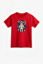 Boys' Black Astronaut Print T-Shirt - Space and Planet Themed T-Shirt - 2