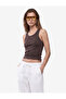 Cotton Camisole Slim Fit U-Neck Ribbed Undershirt - 2
