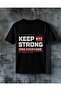 Keep Strong Nyc Printed Oversize T-Shirt