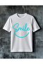 Smile Gulseme Printed Oversize T-Shirt