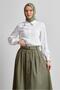 Shirt Collar Bluz 45604 - 2