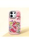 Poco X6 Compatible Shock-Absorbing Camera Protected Pink Silicone Case