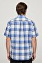 Men Regular Fit Short Sleeve Checkered Casual Shirt, Multicolor - 4