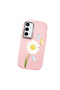 Pink Silicone Case with Shock-Absorbing Camera Protection Compatible with Samsung Galaxy S23 Fe - 3