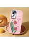 Mi 12t Compatible Shock-Absorbing Camera Protected Pink Silicone Case - 3