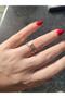Women's Zircon Stone Double Butterfly Model Ring