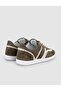 Volanar Genuine Leather Khaki Suede Lace Detailed Casual Sneaker Shoes - 3