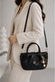 İtaly İnci Star Detailed Zippered Women's Hand and Shoulder Bag - 3