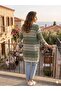 Women's Striped Thin Knitwear Summer Cardigan - 3