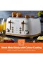 4-Slice Toaster GBT36561UK-CR – Dual Controls, 6 Browning Settings, Defrost Function & Removable Crumb Trays - 8
