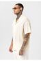 Stitch detailed oversize short sleeve shirt - 4