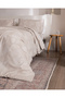 Aida Single Cotton Printed Bed Sheet and Duvet Cover Set - Beige - 3