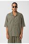 Double Pocket Oversize Linen Shirt - 2