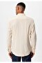Textured regular fit men's shirt - 4