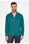 V-neck men's textured shirt - 2