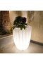 مركن زرع مودرن مع إضاءة LED مقاس كبير