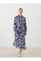 Patterned Women's Shirt Dress