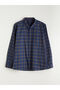 Ozmarka New Season Regular Fit Long Sleeve Plaid Men's Shirt - 5